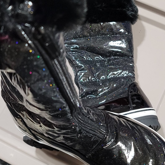 Girls Justice Snow Boots, NWT - Picture 4 of 5